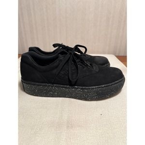 SAS Free Rein Non Slip Lace Up Sneaker Shoes Black Onyx Womens Size 11